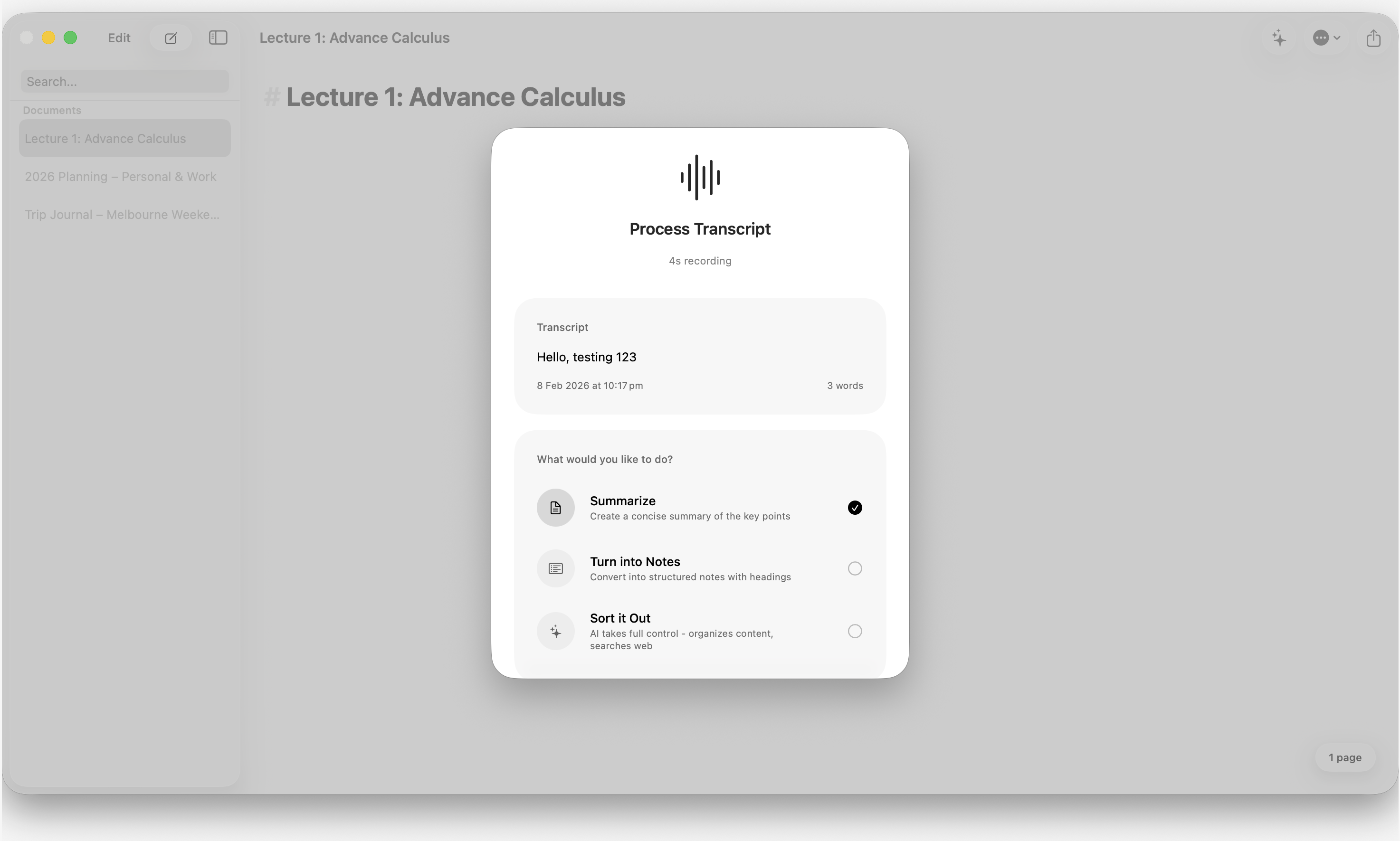 Scribe — Audio transcription and processing